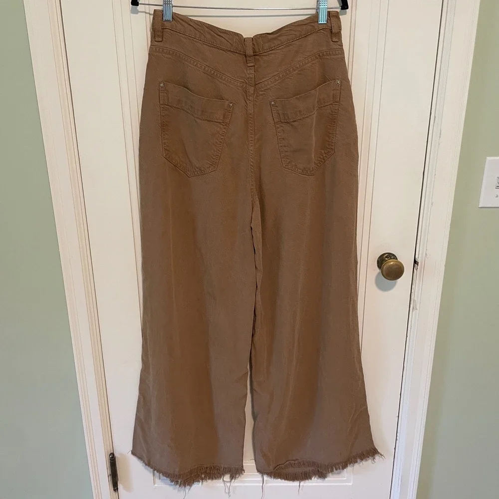 Free People We The Free Old West Slouchy Wide Leg Pants 29